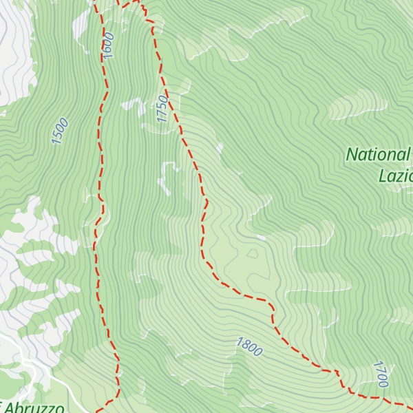 Map of Monte Turchio