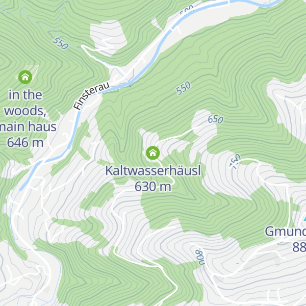 Map of Kaltwasserhäusl