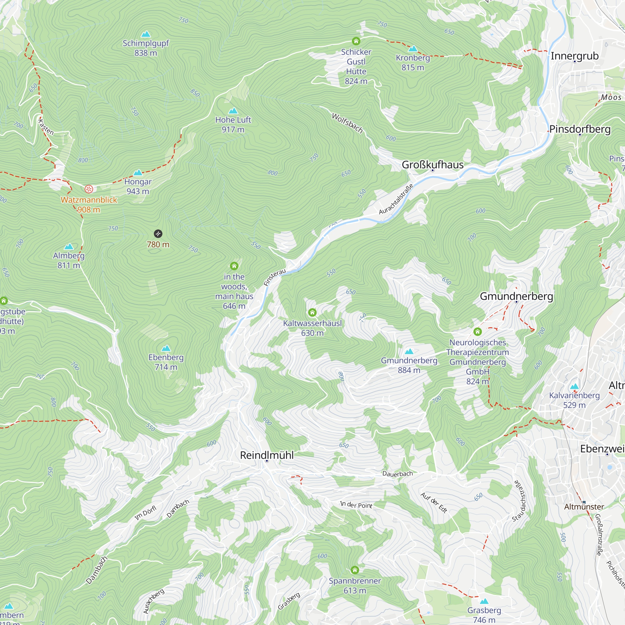 Kaltwasserhäusl map