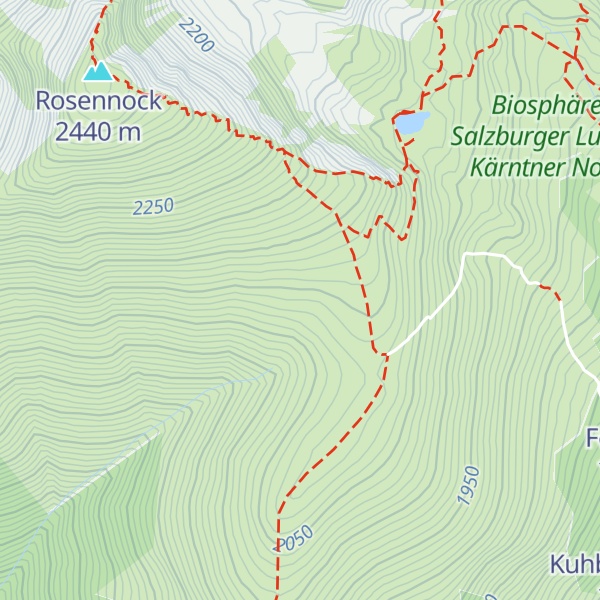 Map of Weissensteinhütte