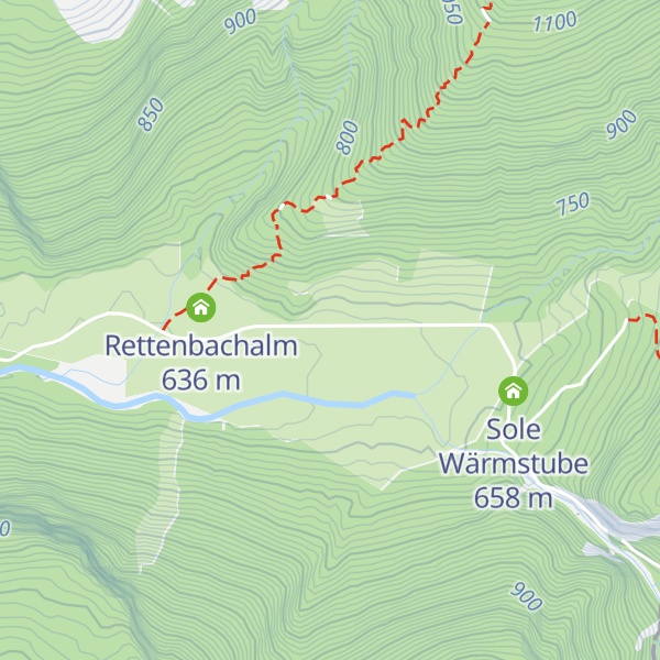 Map of Wirndl-Hütte