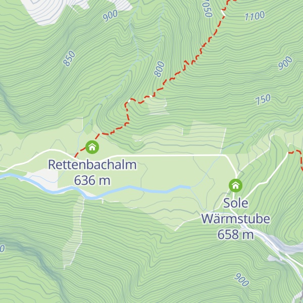 Map of Lippenbauernhütte