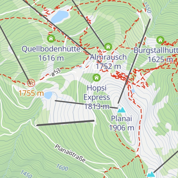 Map of Onkel Willi's Hütte