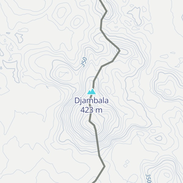 Map of Djambala