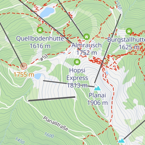 Map of Hotel Planaihof