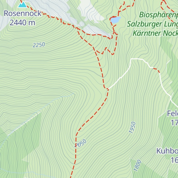 Map of Langganghütte