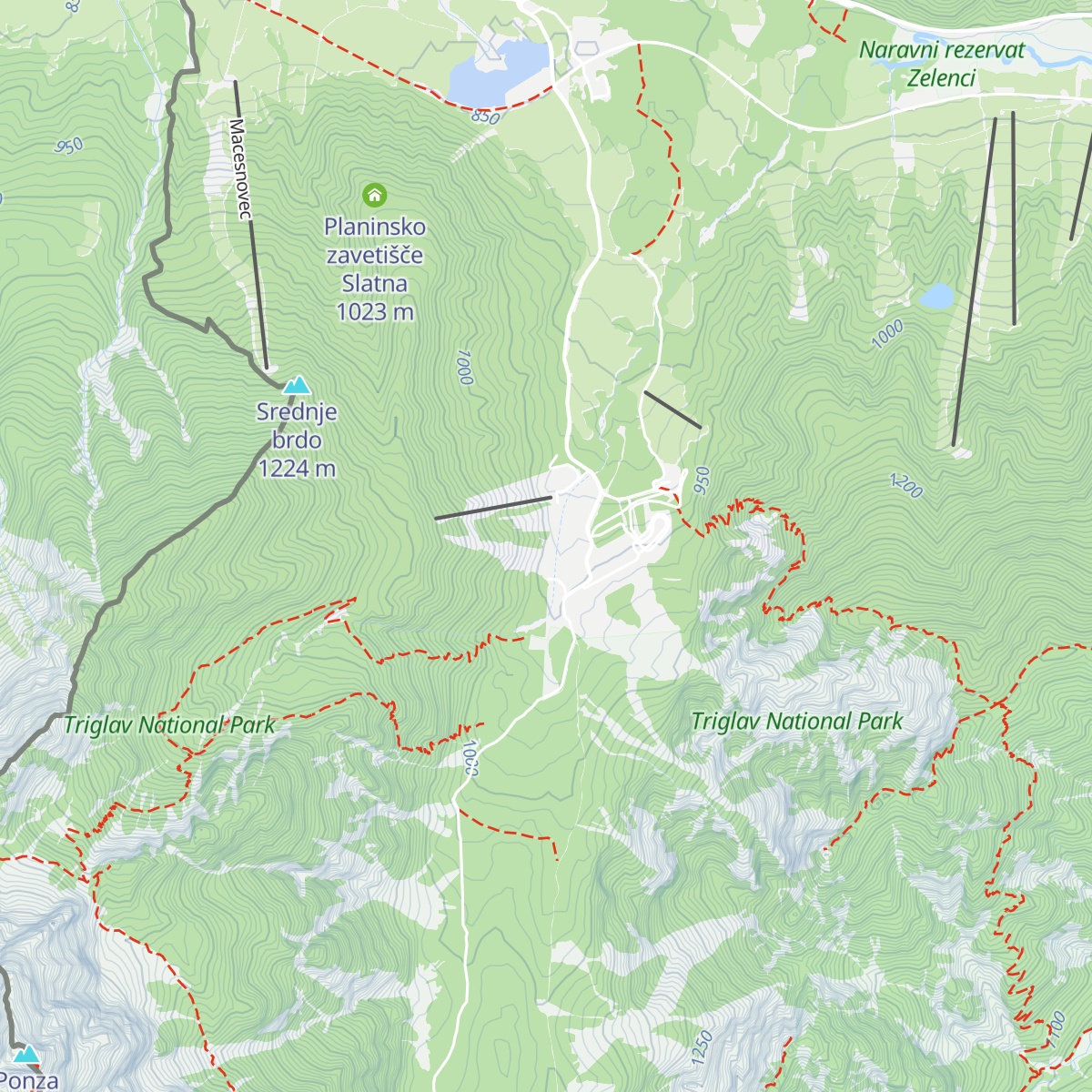 Kavka map