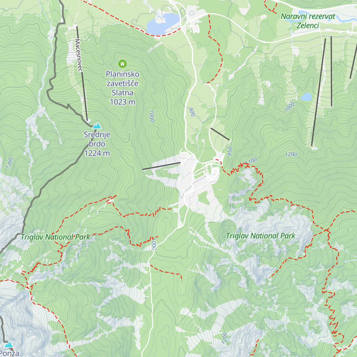 Kavka map