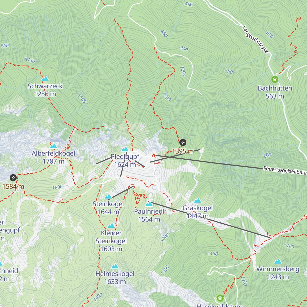 Christophorushütte map