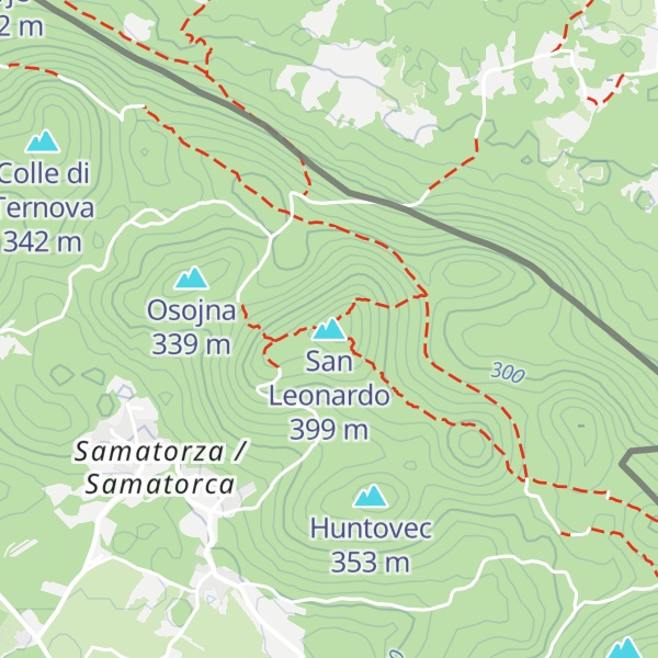 Map of San Leonardo