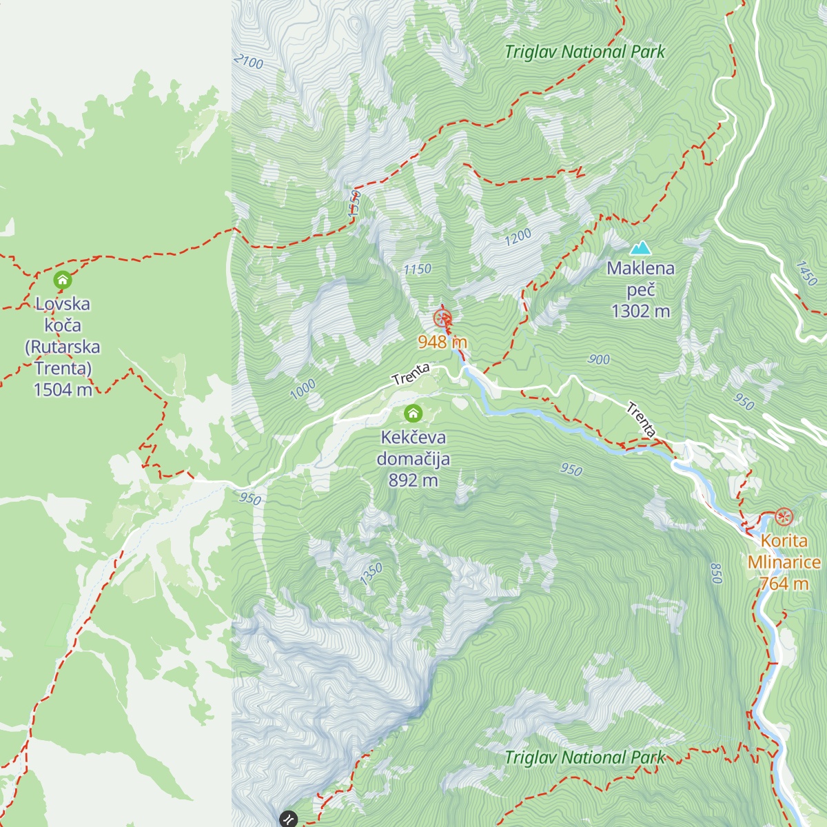 Kekčeva domačija map