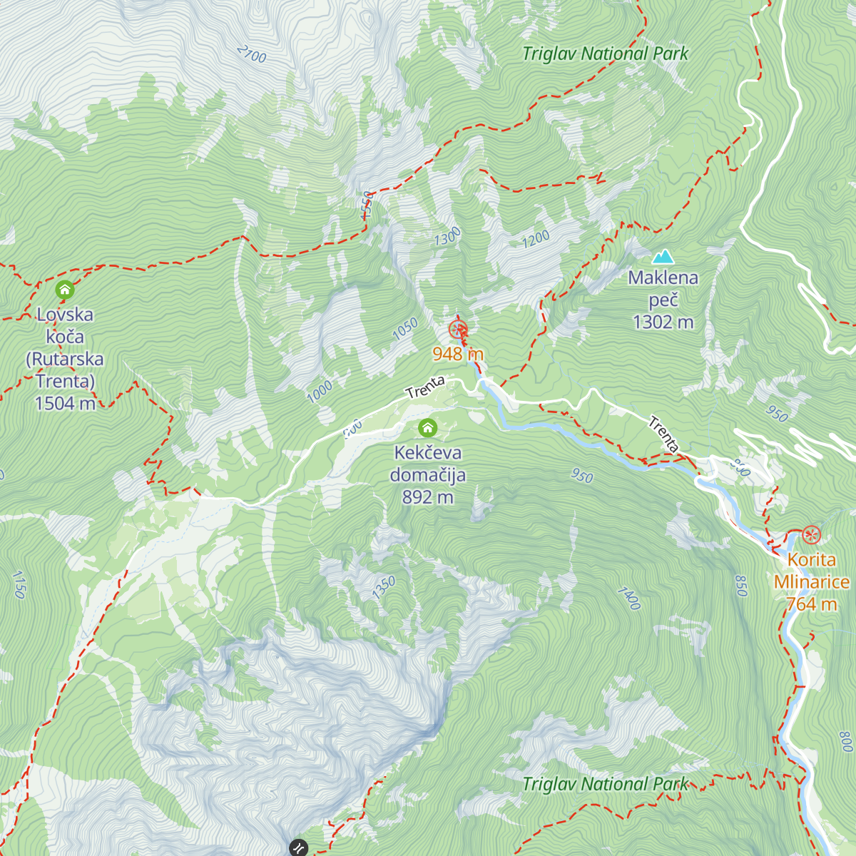 Kekčeva domačija map