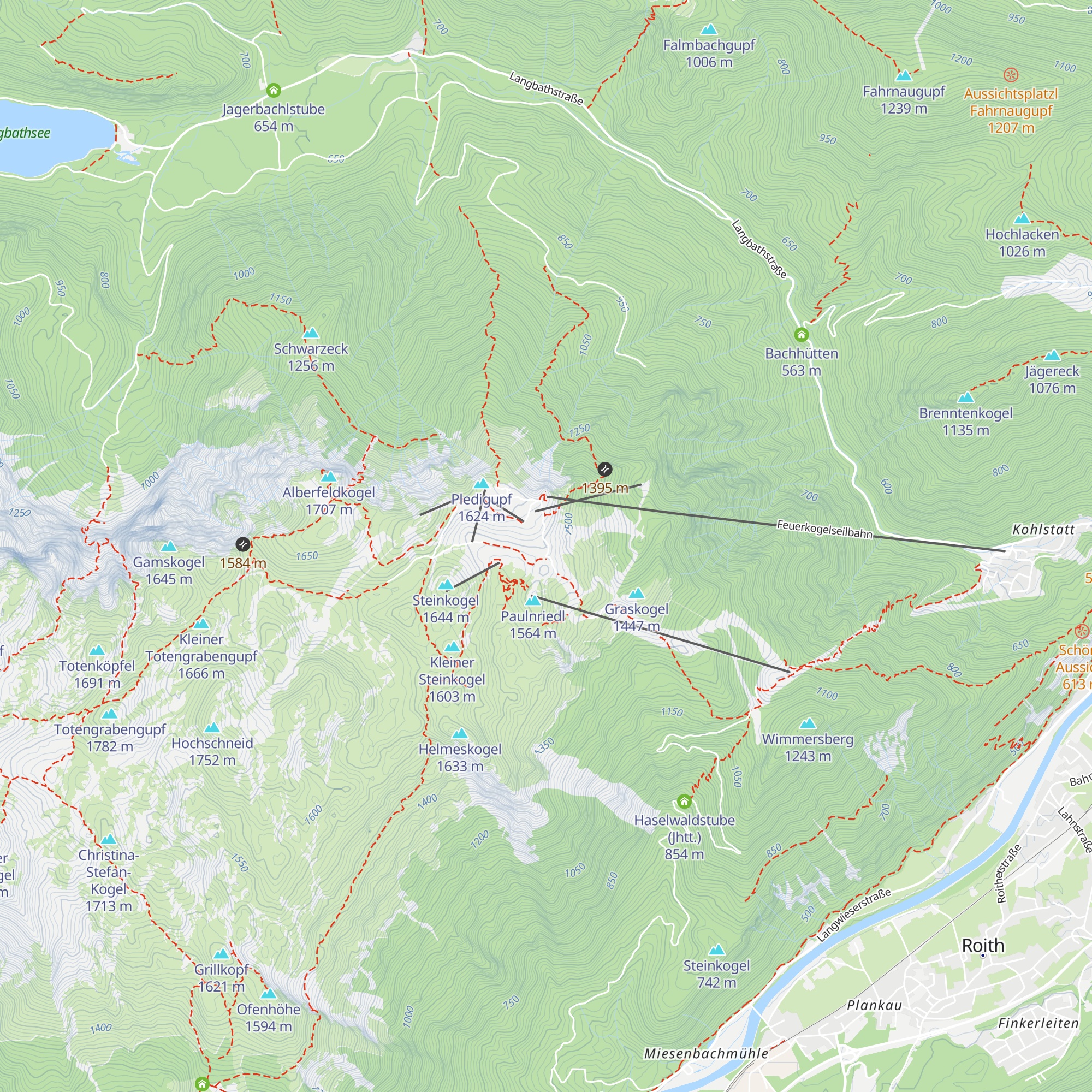 Jagahäusl map