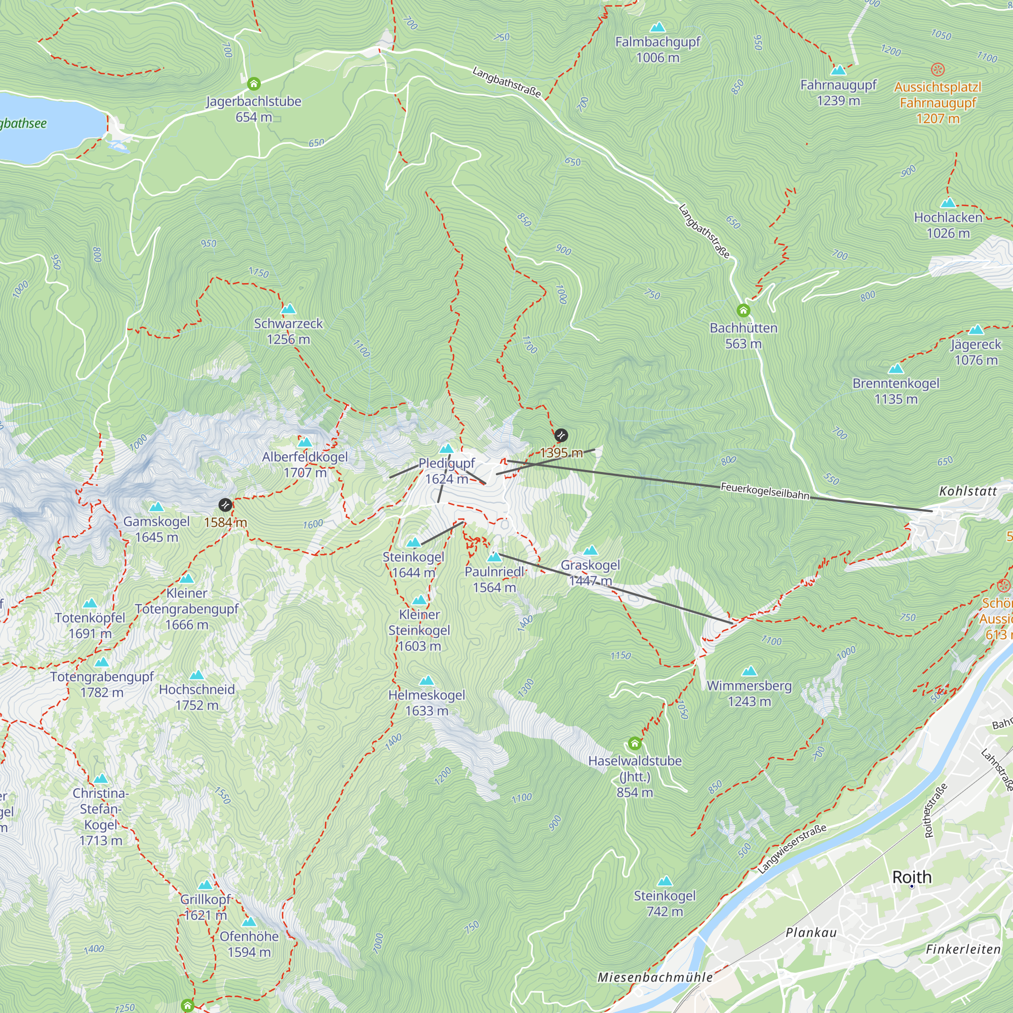 Jagahäusl map