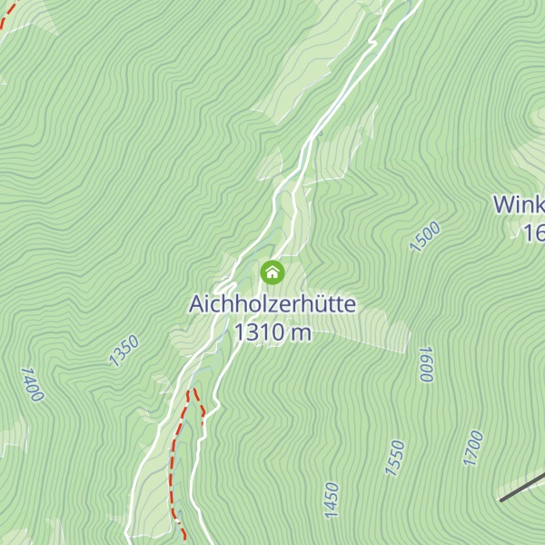Map of Aichholzerhütte