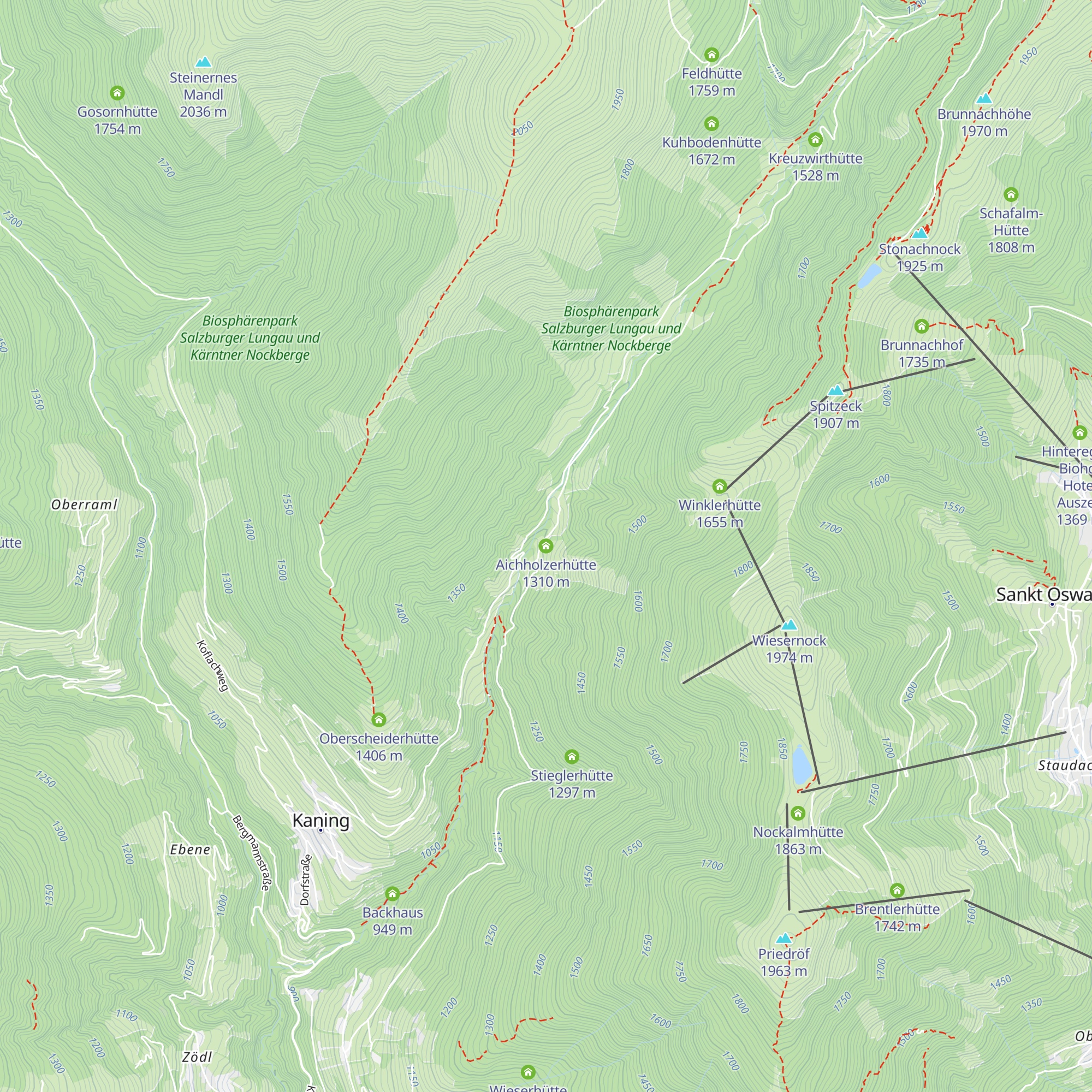 Aichholzerhütte map