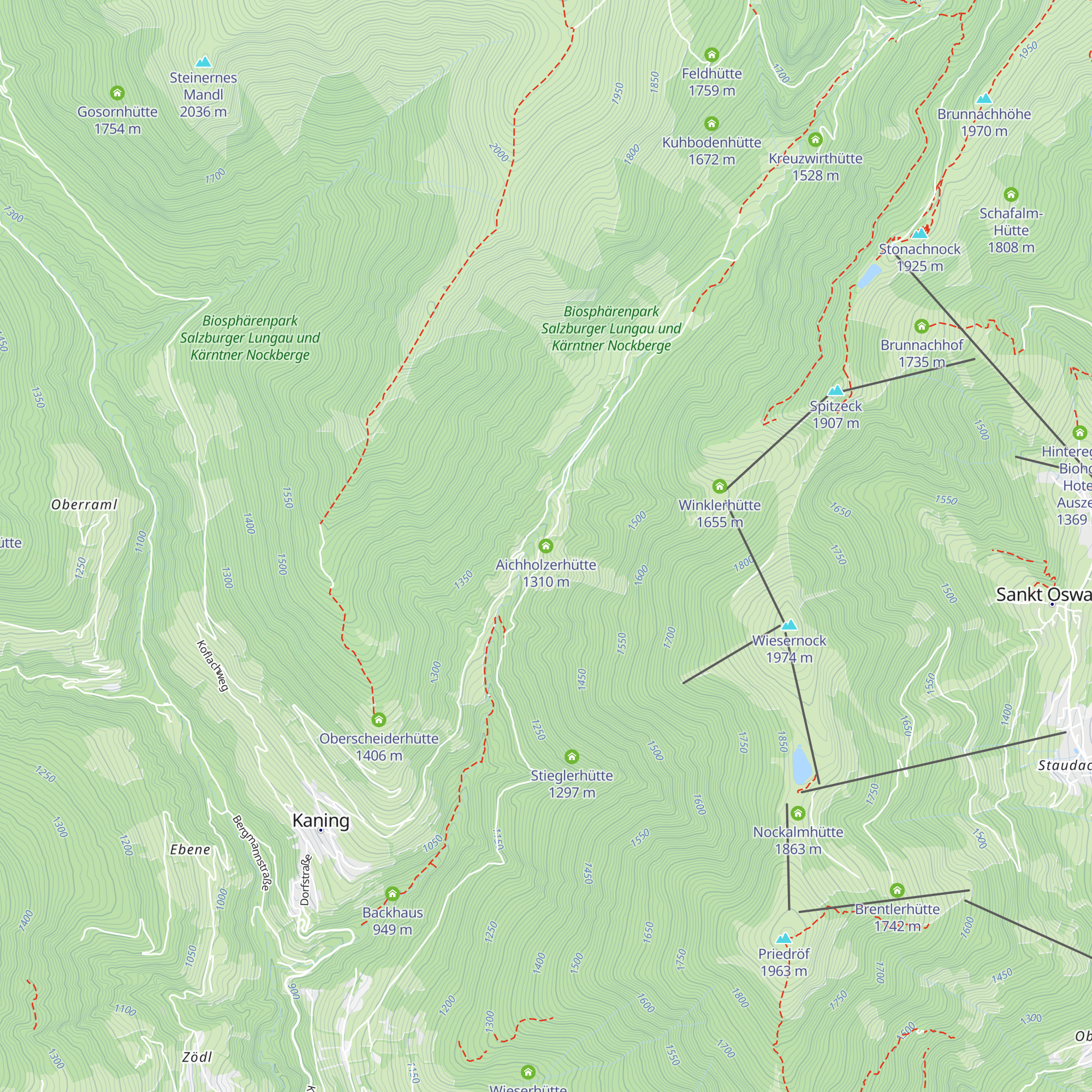 Aichholzerhütte map