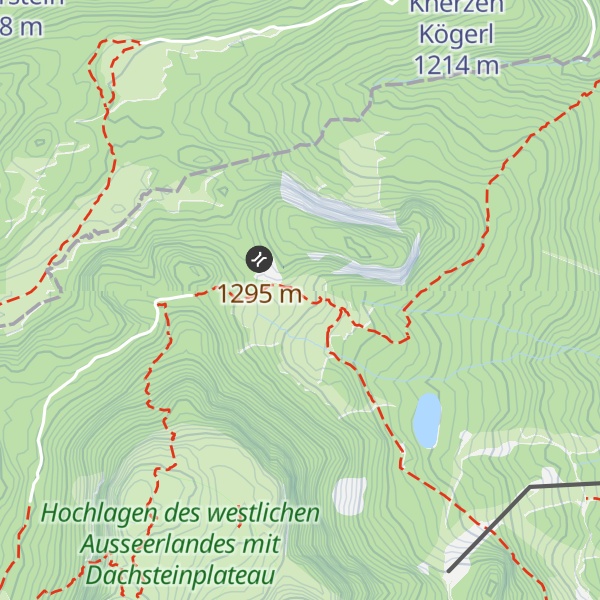 Map of Ausseer Sandlingalm