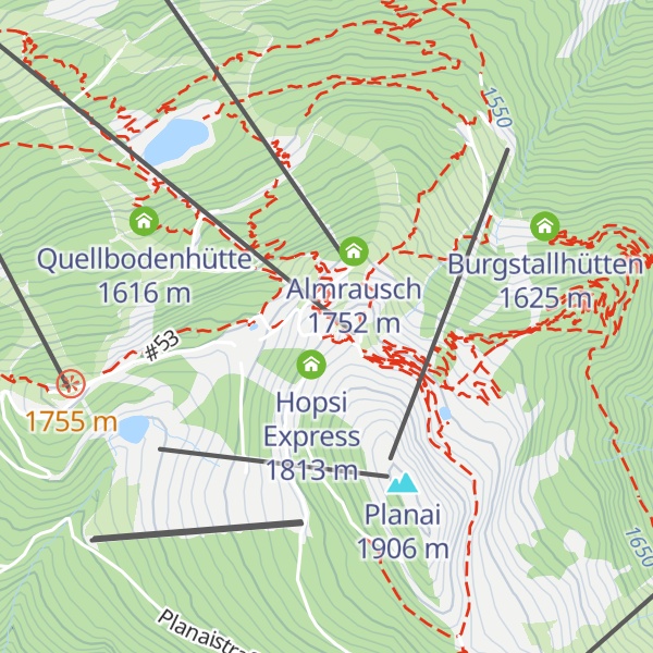 Map of Schaf-Alm