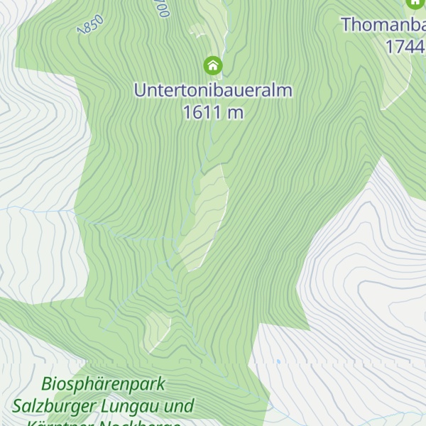 Map of Pfarralm