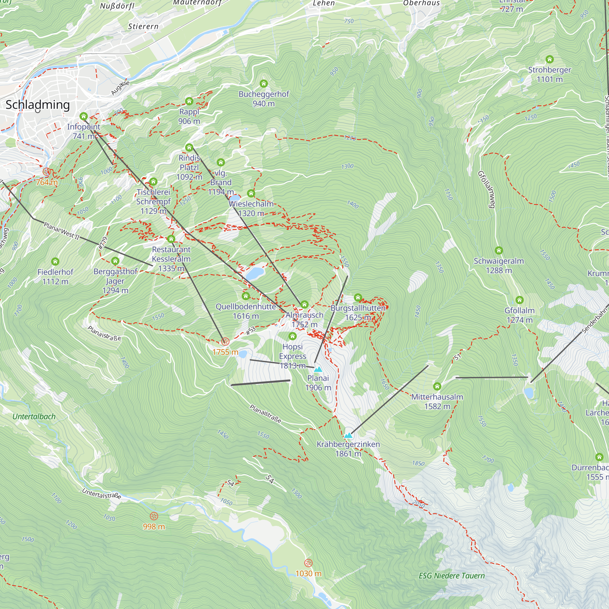Almrausch map