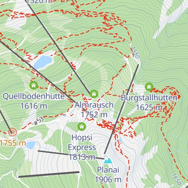 Map of Almrausch