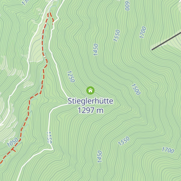 Map of Stieglerhütte