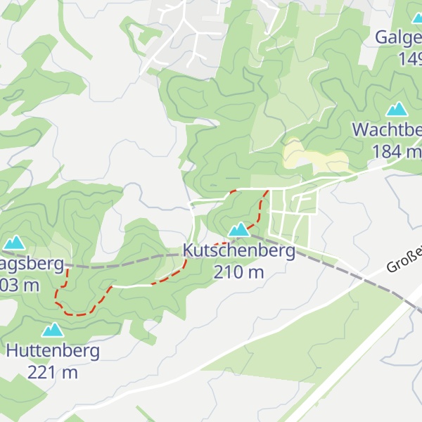 Map of Skihütte am Kutschenberg