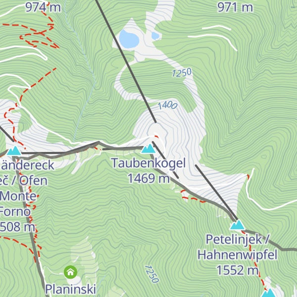 Map of Taubenkogel