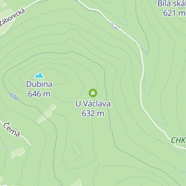 Map of U Václava