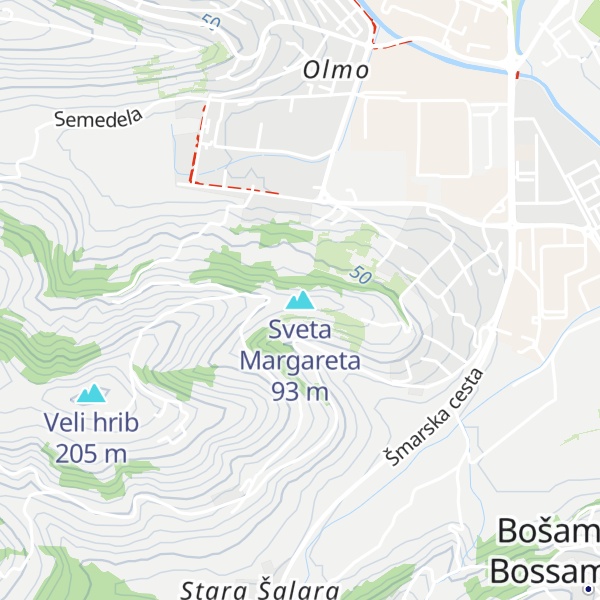 Map of Sveta Margareta