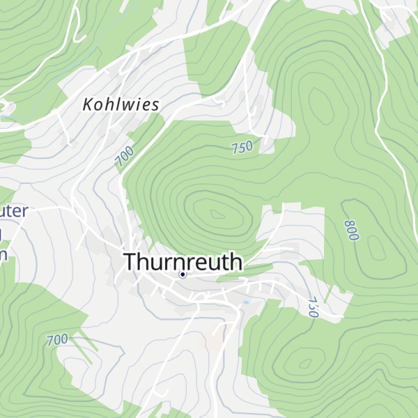 Map of Thurnreuther Berg