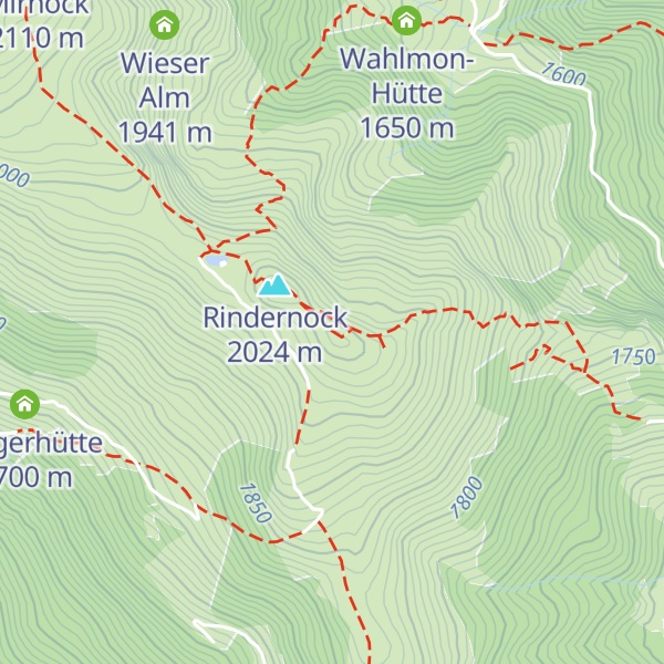 Map of Lierzberger Alpenspitz