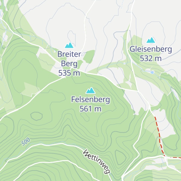 Map of Felsenberg