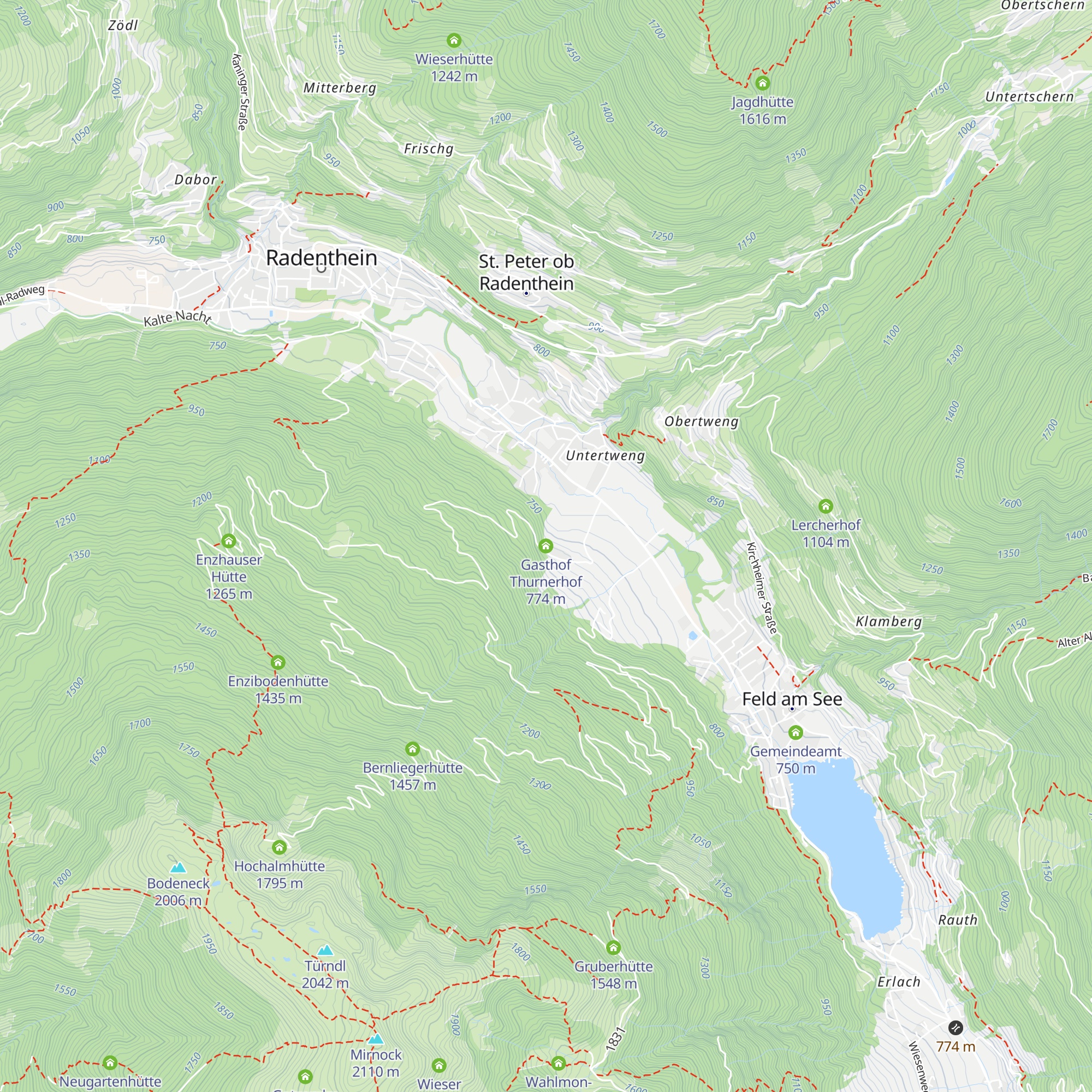 Gasthof Thurnerhof map