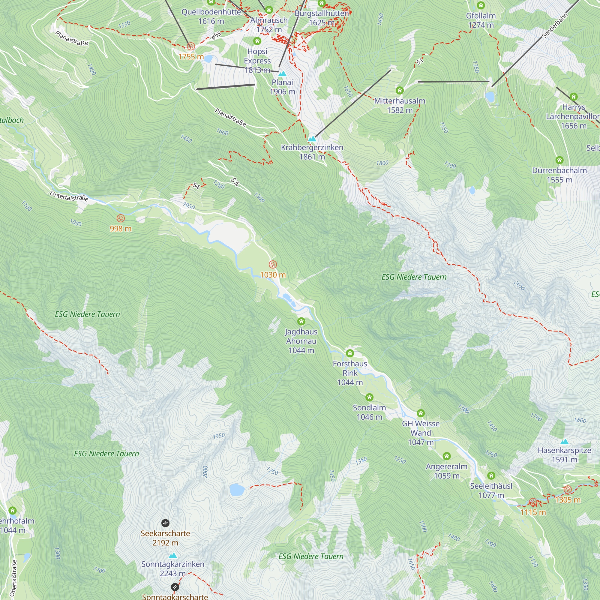 Waldhäusl map