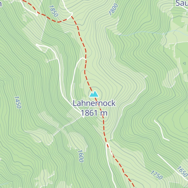 Map of Lahnernock