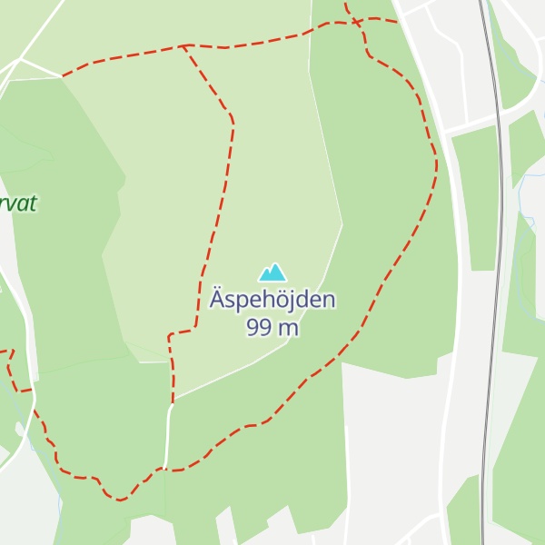 Map of Äspehöjden