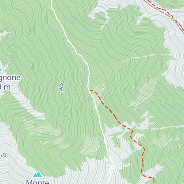 Map of Rifugio Capo D' acqua