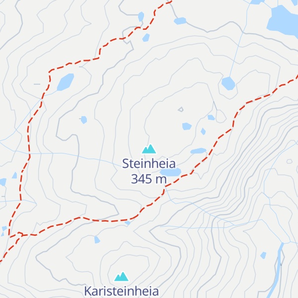 Map of Steinheia