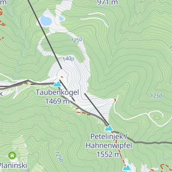 Map of Seltschacher Alm