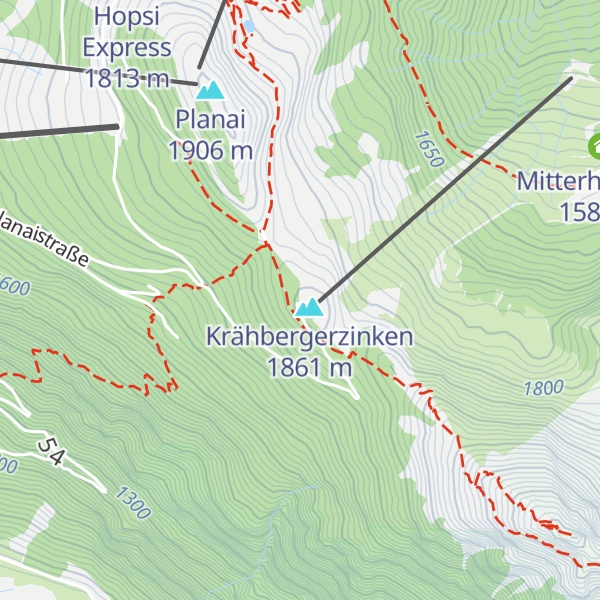 Map of da Sepp