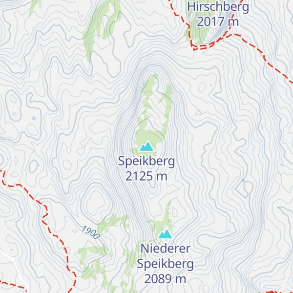 Map of Speikberg