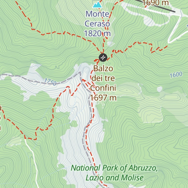 Map of Rifugio Di Iorio