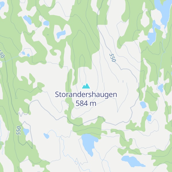 Map of Storandershaugen