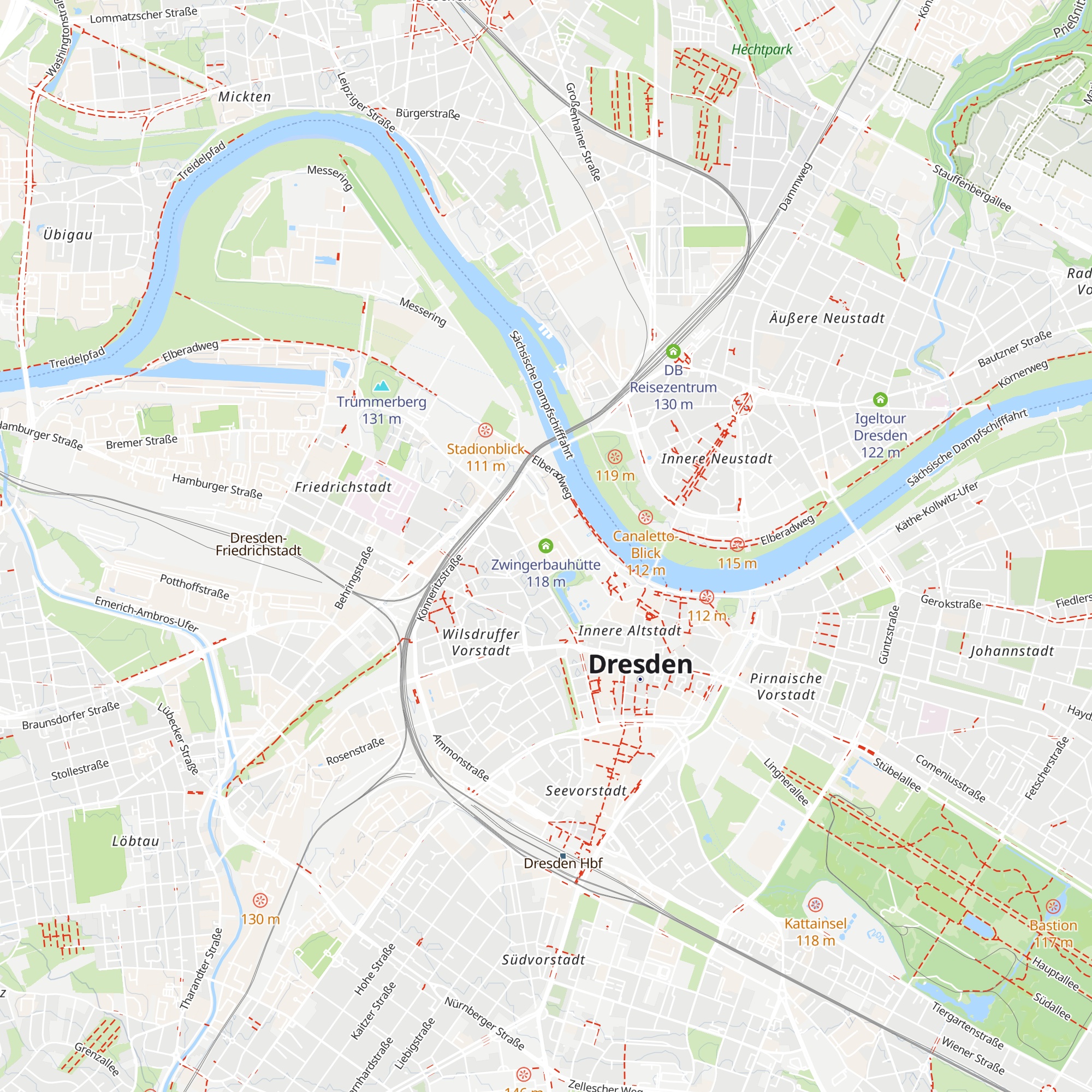 Zwingerbauhütte map