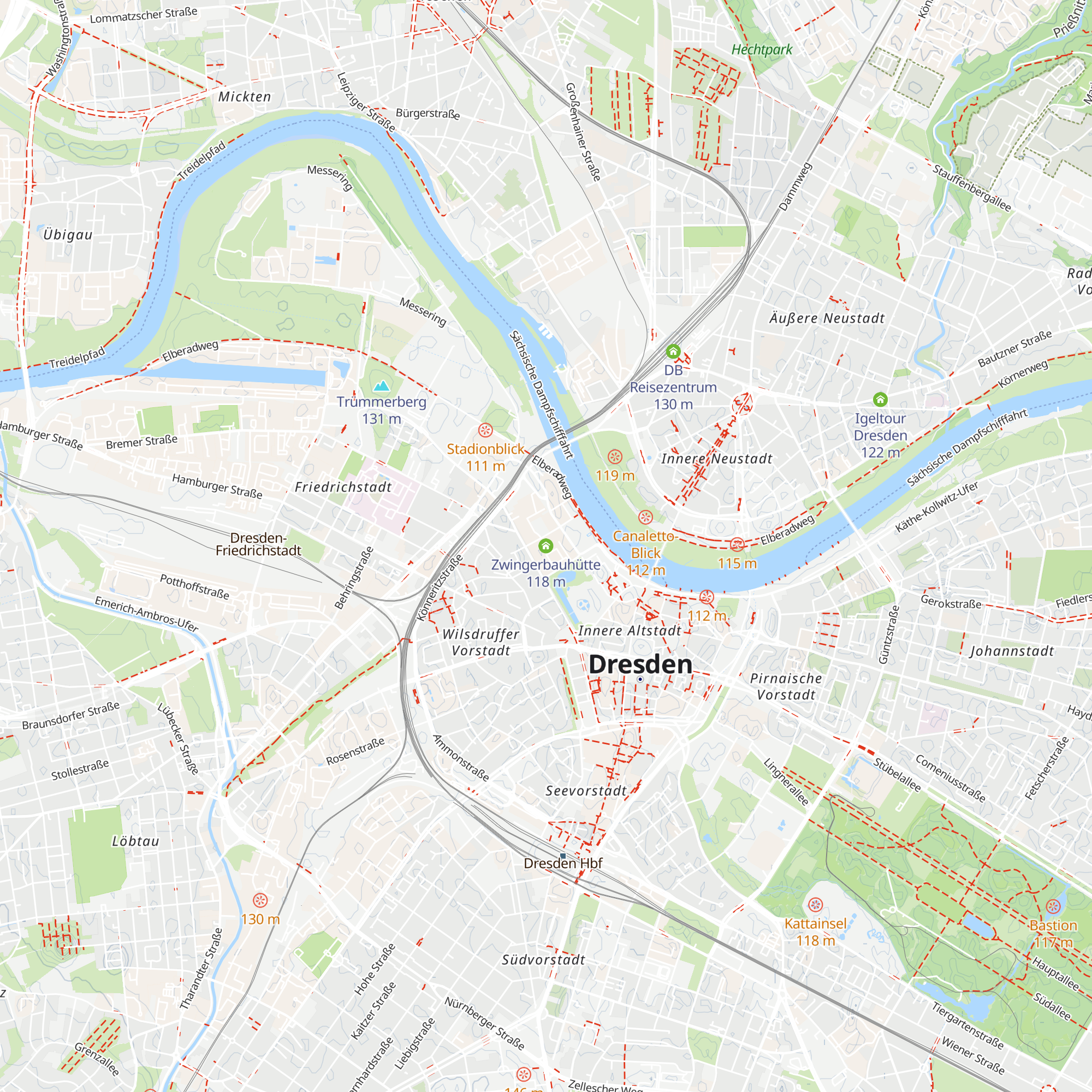 Zwingerbauhütte map