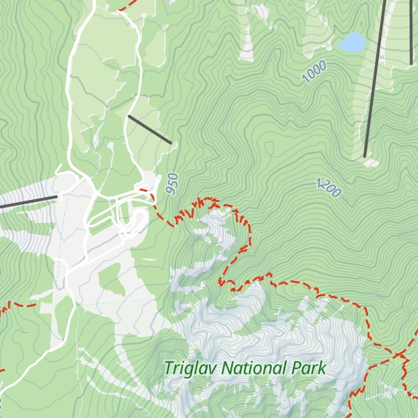 Map of RTV hiška nad Planico