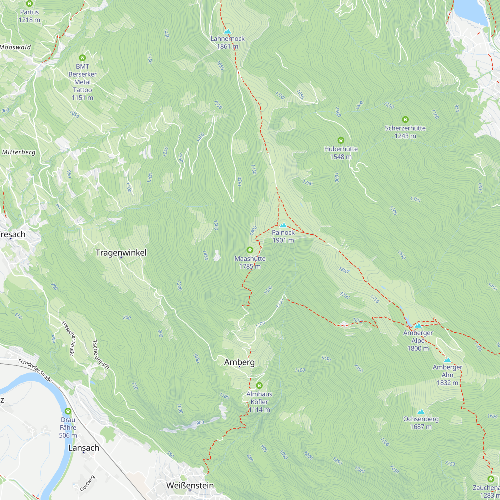 Maashütte map