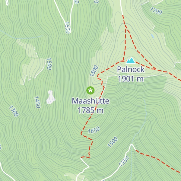 Map of Maashütte
